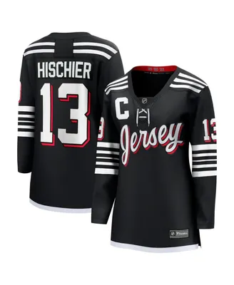 Women's Fanatics Nico Hischier Black New Jersey Devils Alternate Premier Breakaway Player