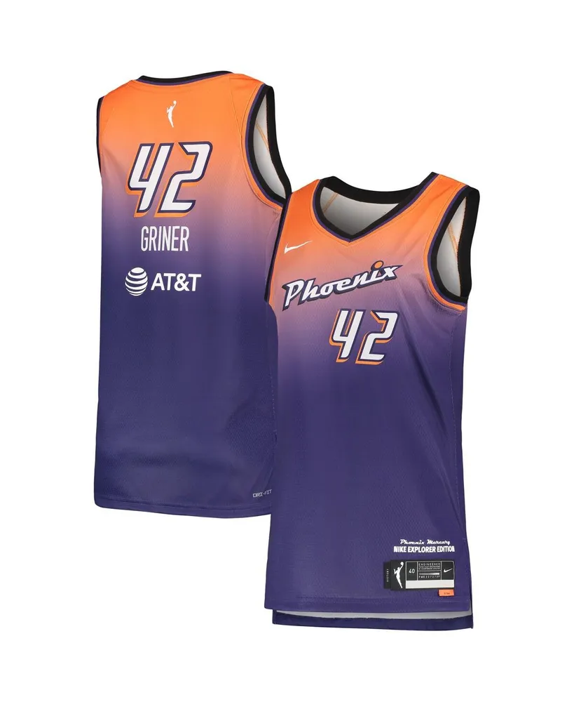 Women's Nike Brittney Griner Purple Phoenix Mercury Explorer Edition Jersey