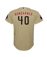 Big Boys Nike Madison Bumgarner Gold Arizona Diamondbacks City Connect Replica Player Jersey