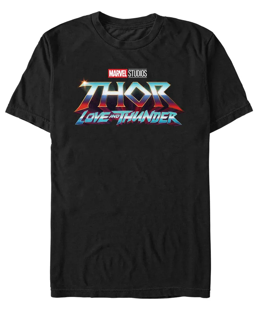 Men's Thor- Love and Thunder Logo Short Sleeve T-shirt