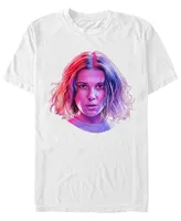 Men's Stranger Things Eleven Big Face Short Sleeve T-shirt