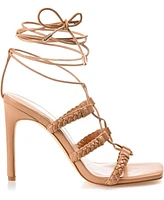 Journee Collection Women's Jamila Tie-Up Sandals