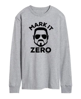 Men's The Big Lebowski Mark It Zero Long Sleeve T Shirt