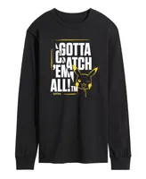 Men's Pokemon Gotta Catch 'Em Long Sleeve T-shirt