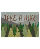 Liora Manne' Frontporch Take A Hike 2'6" x 4' Outdoor Area Rug
