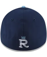 Men's New Era Navy Kansas City Royals Connect 39THIRTY Flex Hat