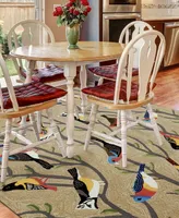 Liora Manne' Frontporch Birds 3'6" x 5'6" Outdoor Area Rug