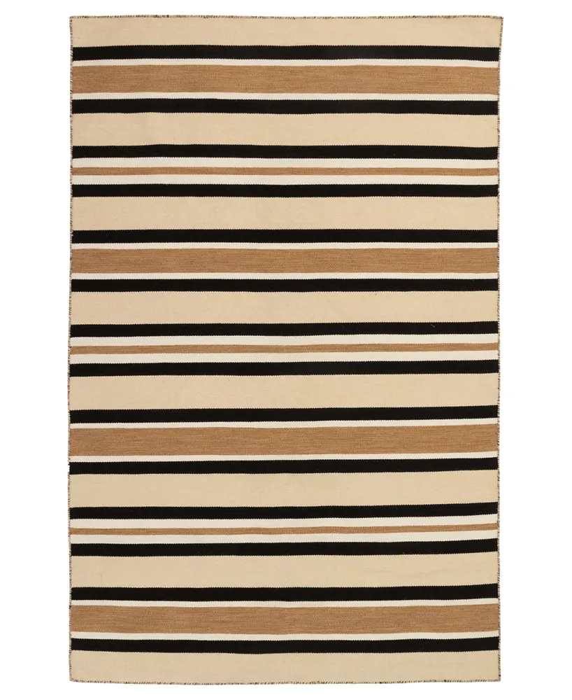 Liora Manne' Sorrento Cabana Stripe 3'6" x 5'6" Outdoor Area Rug