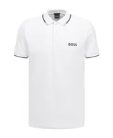 Boss Men's Cotton-Blend Polo Shirt