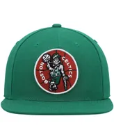 Men's Mitchell & Ness Kelly Green Boston Celtics Hardwood Classics Team Ground 2.0 Snapback Hat