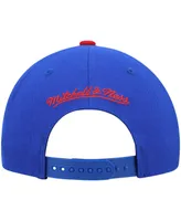 Men's Mitchell & Ness Blue, Red Washington Bullets Hardwood Classics Team Two-Tone 2.0 Snapback Hat