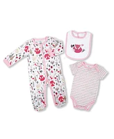 Baby Girls Fox Layette, 3-Piece Set