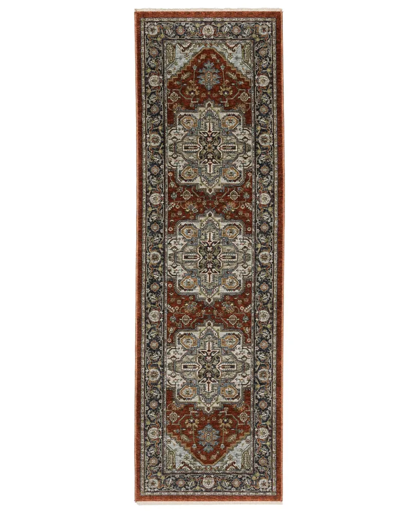 Jhb Design Devine DEV44R 2'3" x 7'6" Runner Area Rug