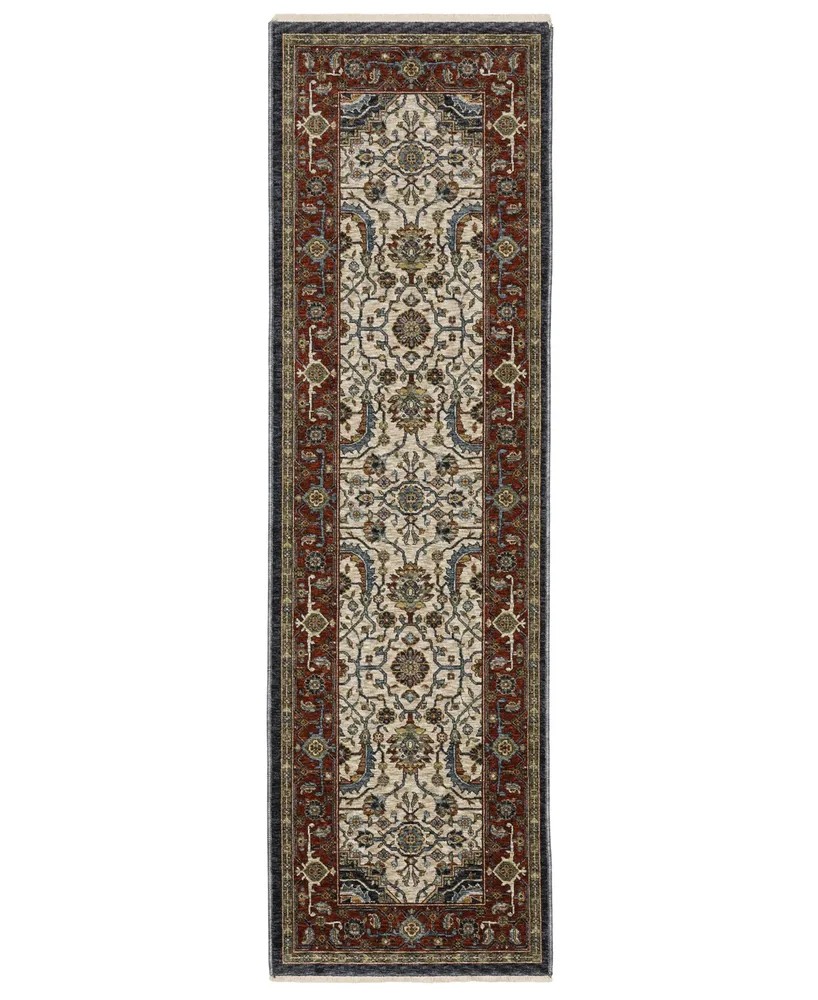 Jhb Design Devine DEV52W1 2'3" x 7'6" Runner Area Rug