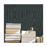 Grasscloth Geo Peel and Stick Wallpaper