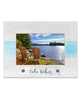 Lake Vibes Picture Frame, 4" x 6"
