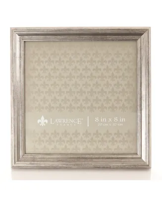 Sutter Burnished Picture Frame, 8" x 8" - Silver