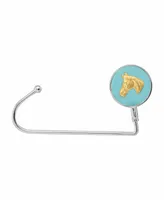 Women's Horse Head Enamel Purse Holder