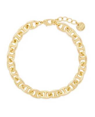 brook & york Tess Anchor Chain Bracelet - Gold