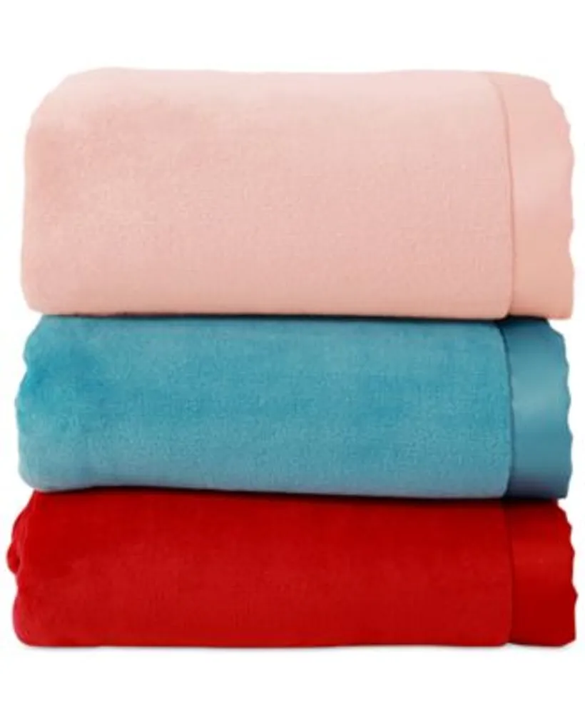 Berkshire Classic Velvety Plush Blankets Created For Macys