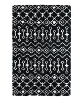 Closeout! Bayshore Home Lattisse Casa Shag LCS01 5'3" x 8' Area Rug