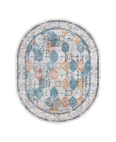 Bayshore Home Dolores DOL05 7'10" x 10'2" Oval Area Rug