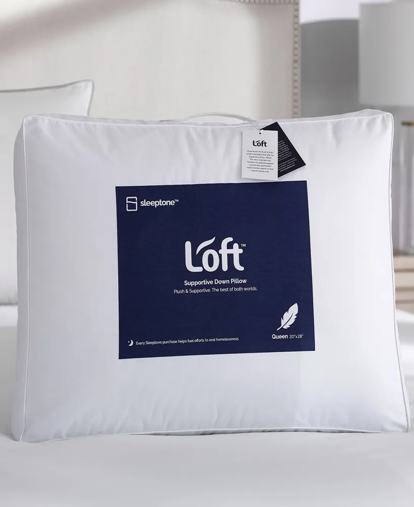 Loft Supportive Down Pillow