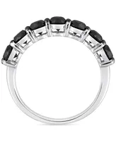 Black Diamond Anniversary Ring (1-/4 ct. t.w.) 10k White Gold