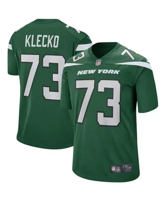 Men's Nike Joe Klecko Gotham Green New York Jets Game Retired Player Jersey