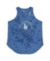 Women's Concepts Sport Royal Los Angeles Dodgers Plus Jersey Tank Top and Pants Sleep Set