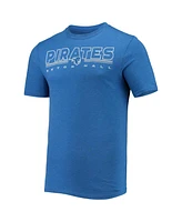 Men's Concepts Sport Heathered Charcoal, Blue Seton Hall Pirates Meter T-shirt and Pants Sleep Set