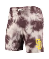 Men's New Era Brown San Diego Padres Team Dye Shorts