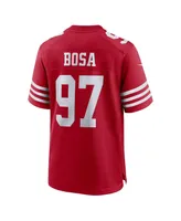 Men's Nike Nick Bosa Scarlet San Francisco 49ers Player Game Jersey