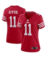 Women's Nike Brandon Aiyuk Scarlet San Francisco 49ers Player Game Jersey