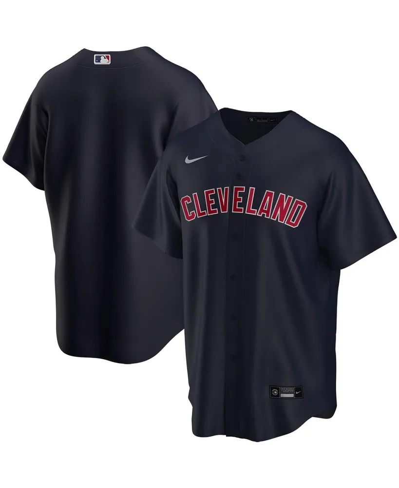 Big Boys Nike Navy Cleveland Guardians Alternate Replica Team Jersey