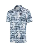 Men's Antigua Navy New York Yankees Vivid Polo Shirt