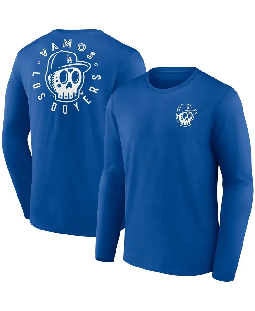 Los Angeles Rams '47 Field Franklin Hooded Long Sleeve T-Shirt - Royal