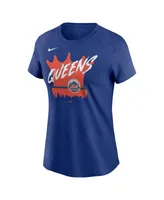 Women's Nike Royal New York Mets Local Team T-shirt