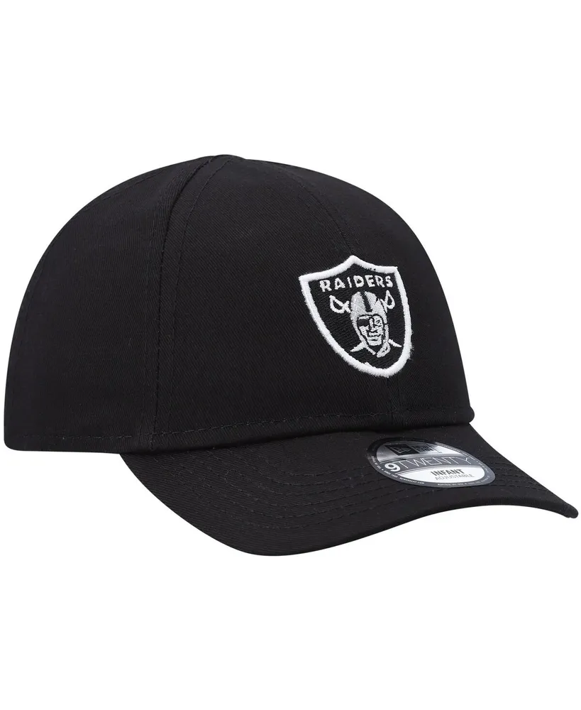 Infant Unisex New Era Black Las Vegas Raiders Team My First 9Twenty Flex Hat