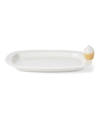 Lenox Profile Charm Tray with Cupcake Popper