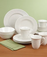 Opal Innocence Carved 16 Pc. Dinnerware Set, Service for 4