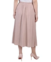 Ny Collection Petite Midi Length A-Line Skirts