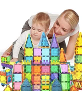 Mag-Genius 182 Piece Magnetic Building Block Set Plus 17 Bonus Pieces