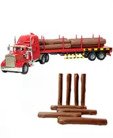 Mag-Genius Big-Daddy Big Rig Lumber Truck with 6 Piece Lumber Toy