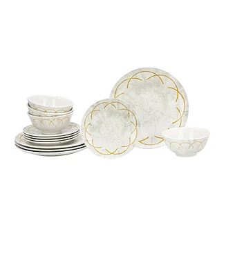 Godinger Rotolo 12 Pc. Dinnerware Set, Service for 4