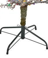 Frosted Berry Twig Artificial Christmas Tree with Lights and Bendable Branches, 60"