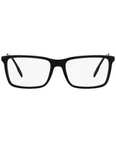 Burberry BE2339F Men's Rectangle Low Bridge Fit Eyeglasses