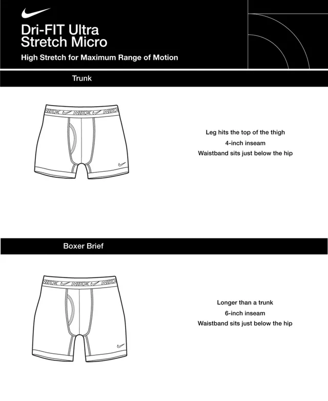 Nike Men's 3-Pk Dri-FIT Essential Cotton Stretch Briefs - Macy's