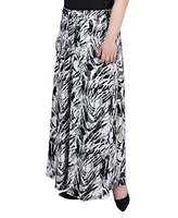 Plus Maxi Length Skirt