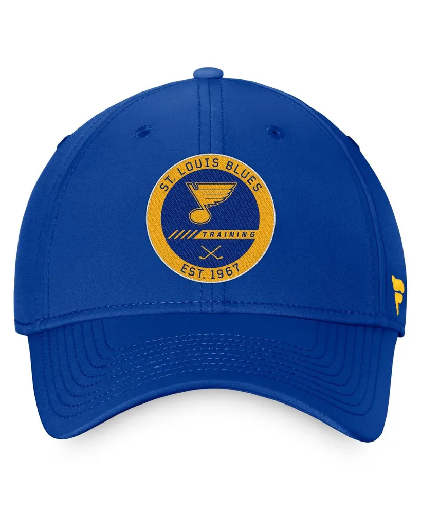 Men's Fanatics Blue St. Louis Blues Authentic Pro Training Camp Flex Hat